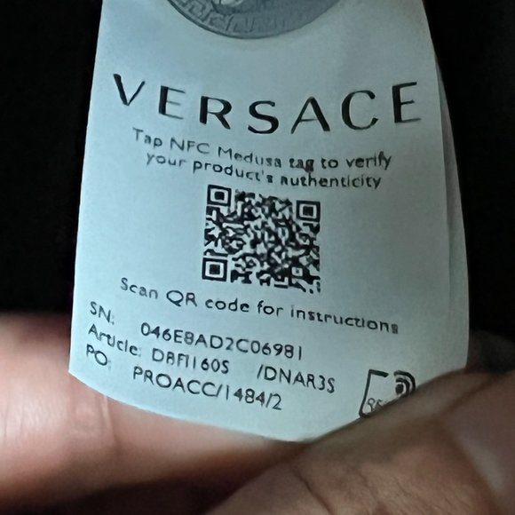 VERSACE Medusa Quilted Leather Backpack - Picture 12 of 12